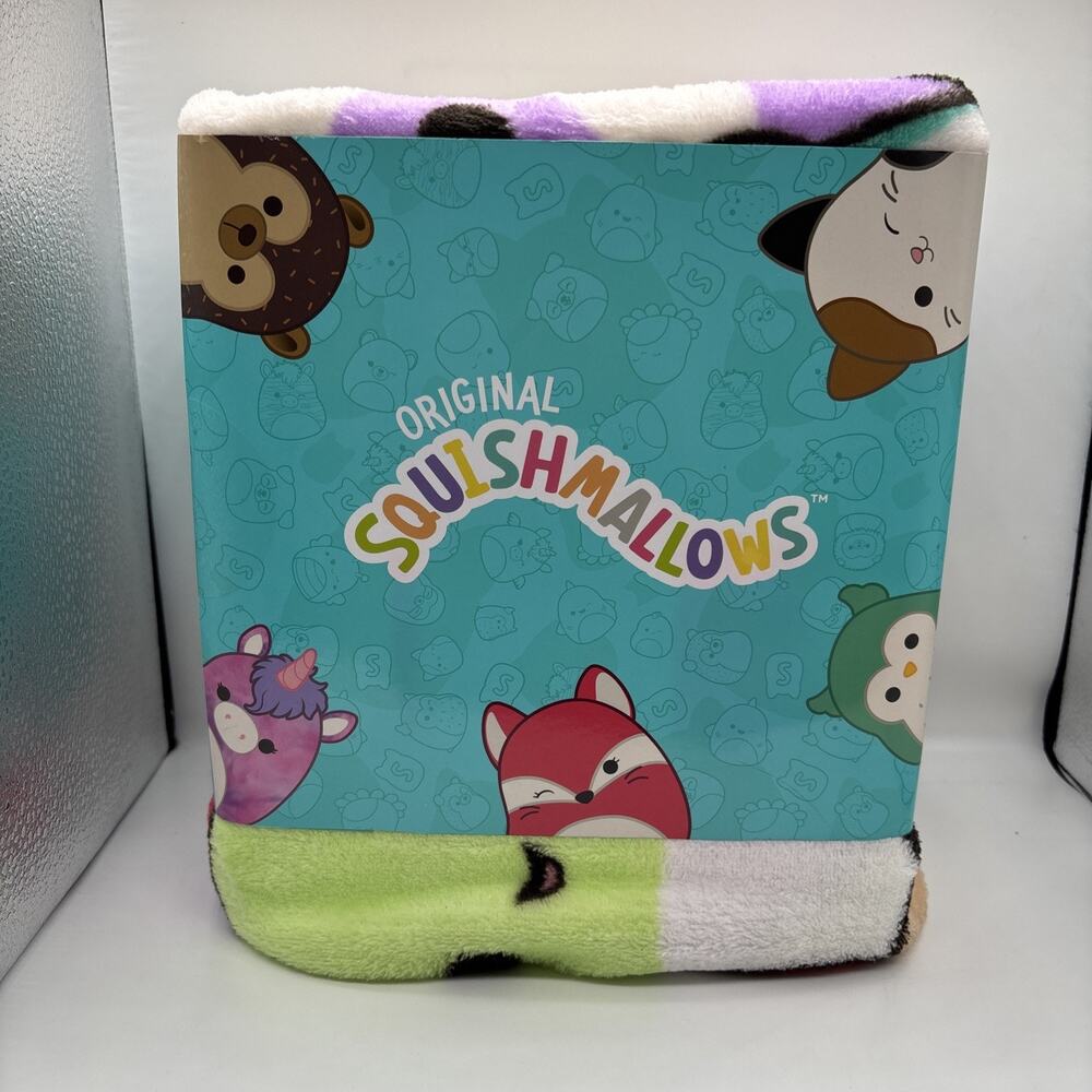 NWT Original Squishmallows Blanket Large 62X90